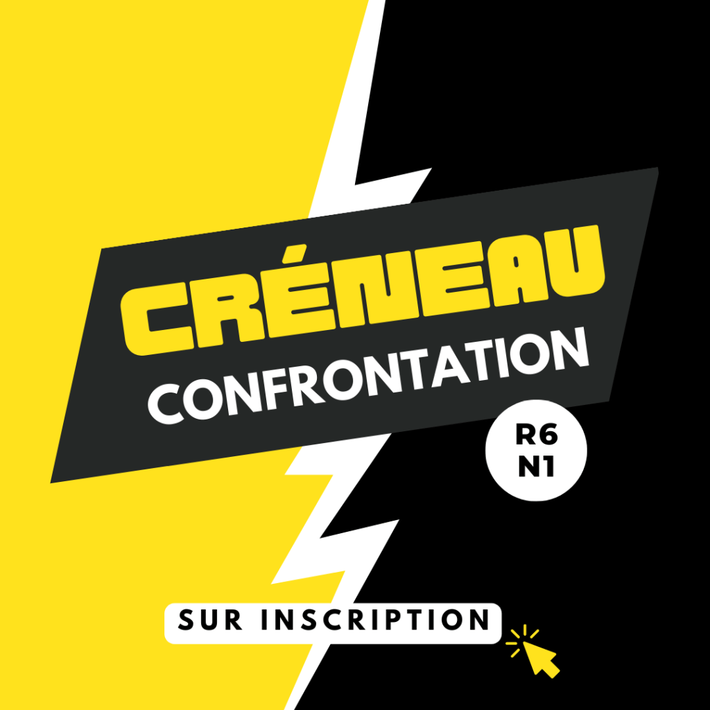 Le créneau perfectionnement du jeudi devient un jeu libre R - N 2 Creneaux confrontation