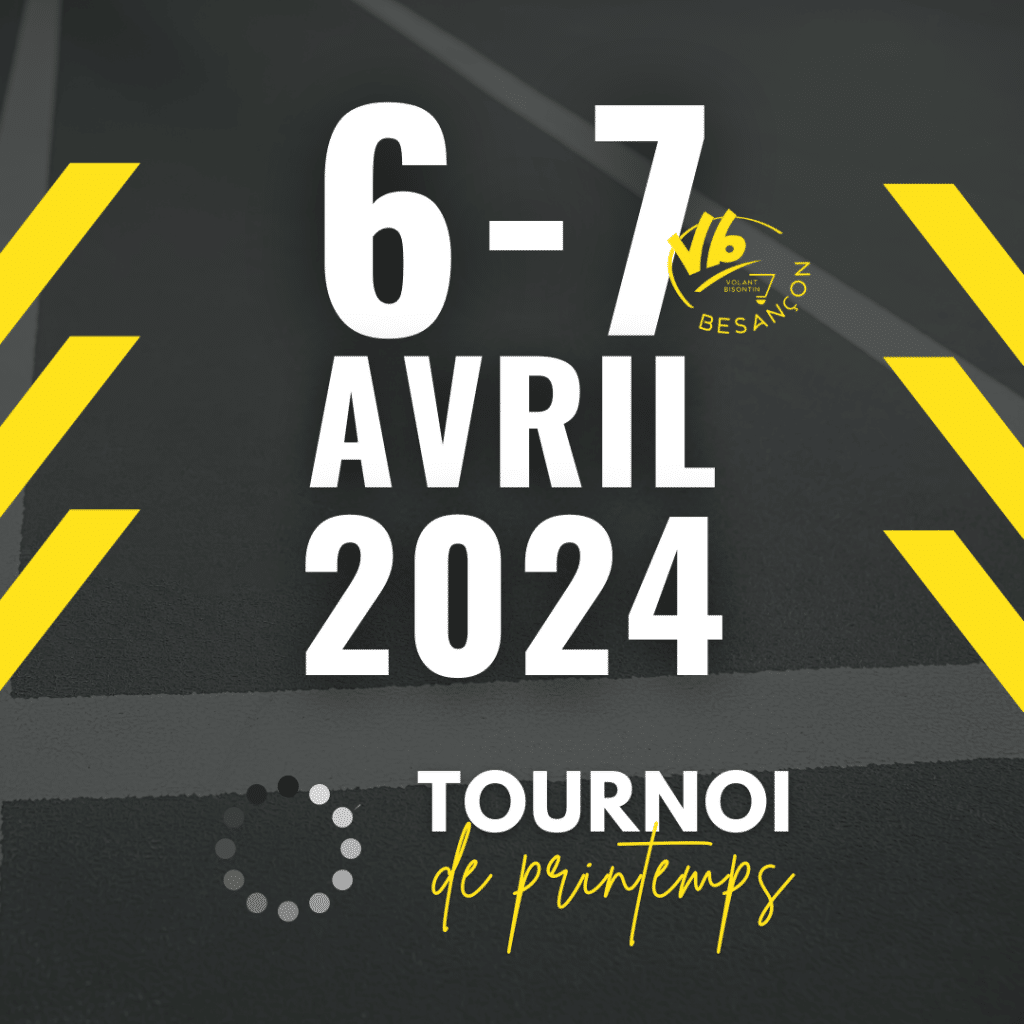 Publi Tournoi de Printemps