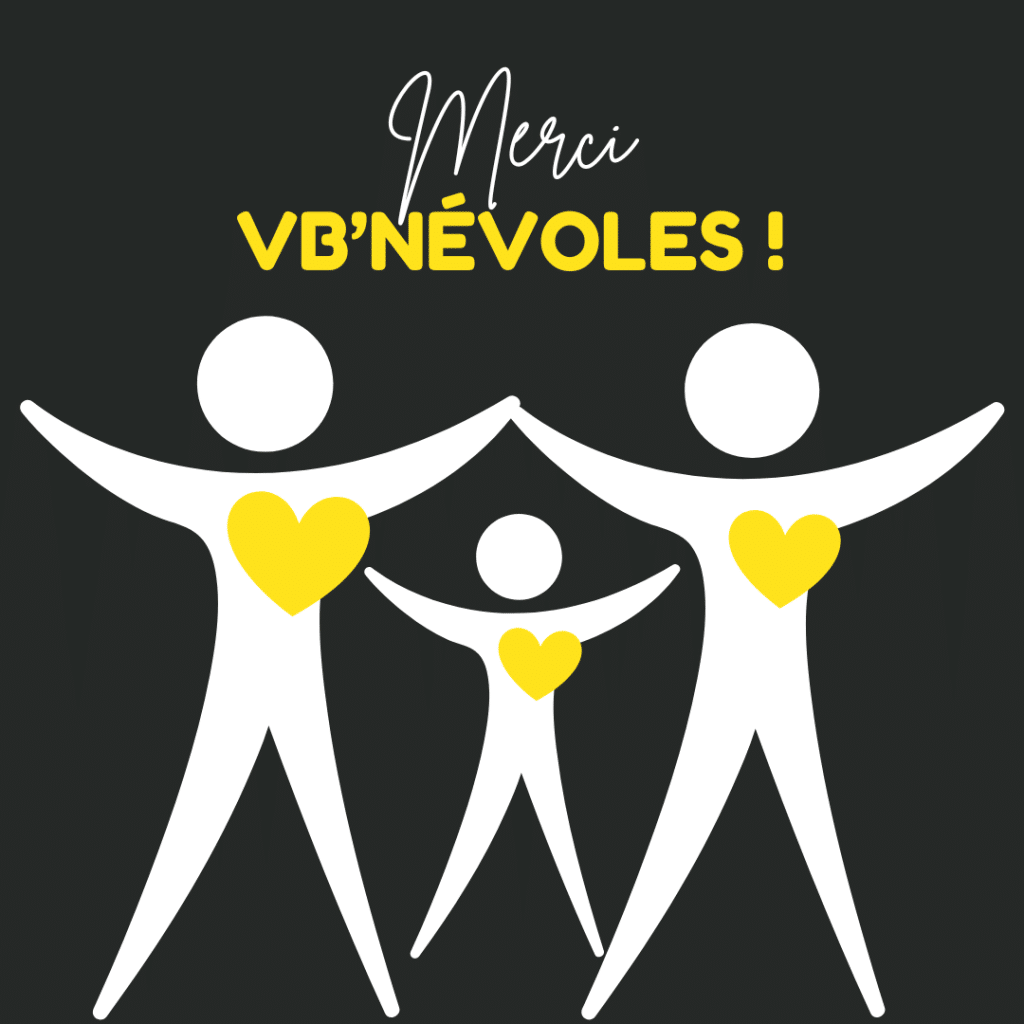 ENORME MERCI à tous les bénévoles pour ce weekend ! 1 merci vbnevoles