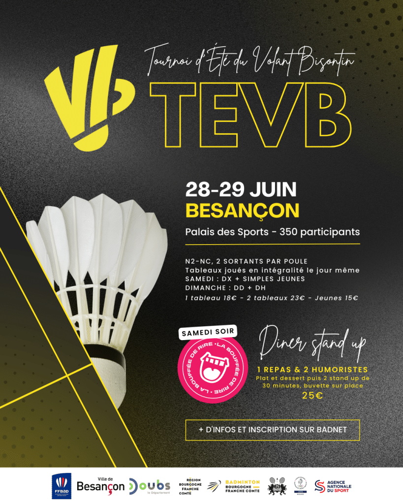 Tournoi d'Été du Volant Bisontin 2025 1 1