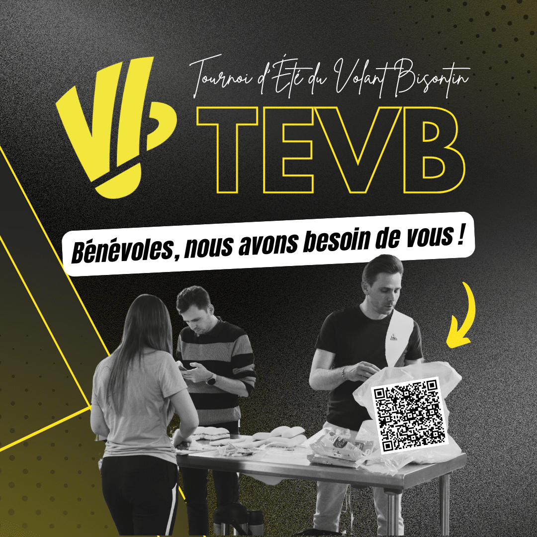 Bénévoles, nous avons besoin de vous pour le Tournoi d'Été du club ! WANTED BENEVOLES ! 2 Benevoles