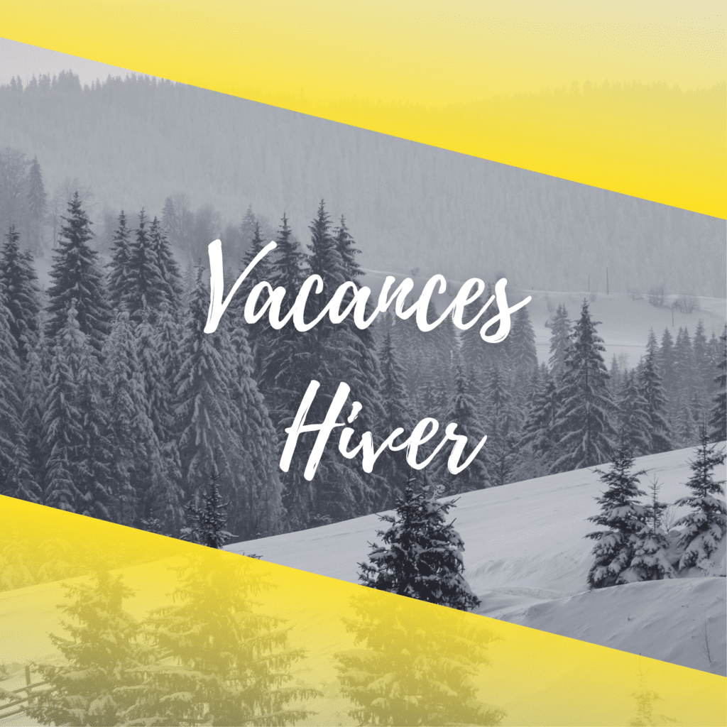 Créneaux vacances d'Hiver ! Besoin de RESPONSABLES CRÉNEAUX ! 1 Vacances hiver