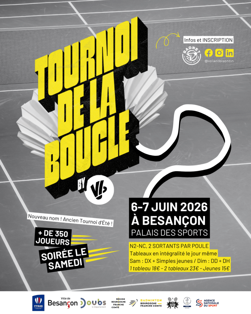 Affiche Tournoi de la Boucle